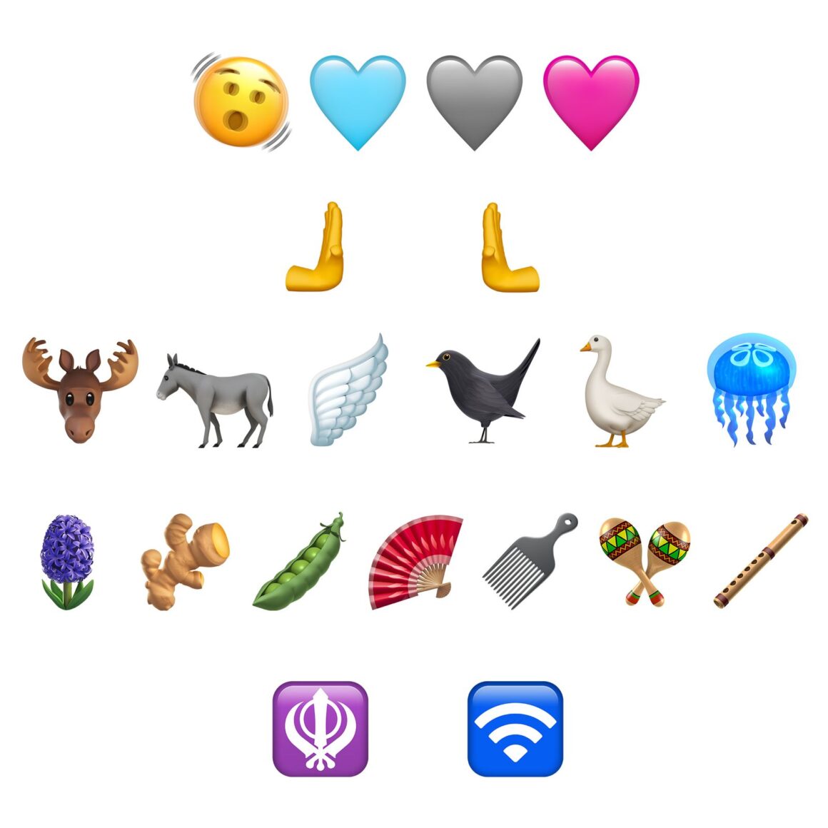 31 個全新 Emoji 將於 iOS 16.4 推出。