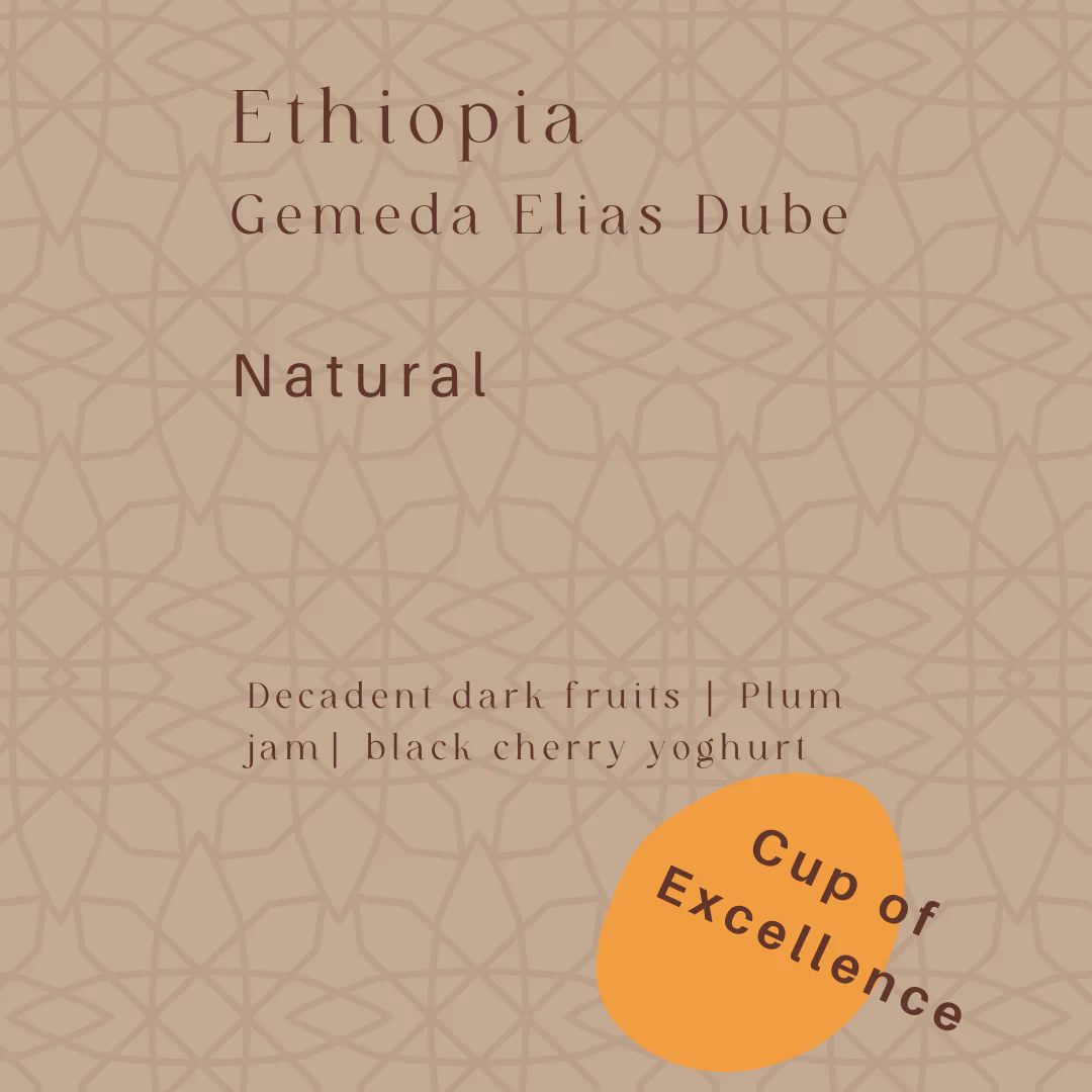 Cup of Excellence - Ethiopia - Gemeda Elias Dube