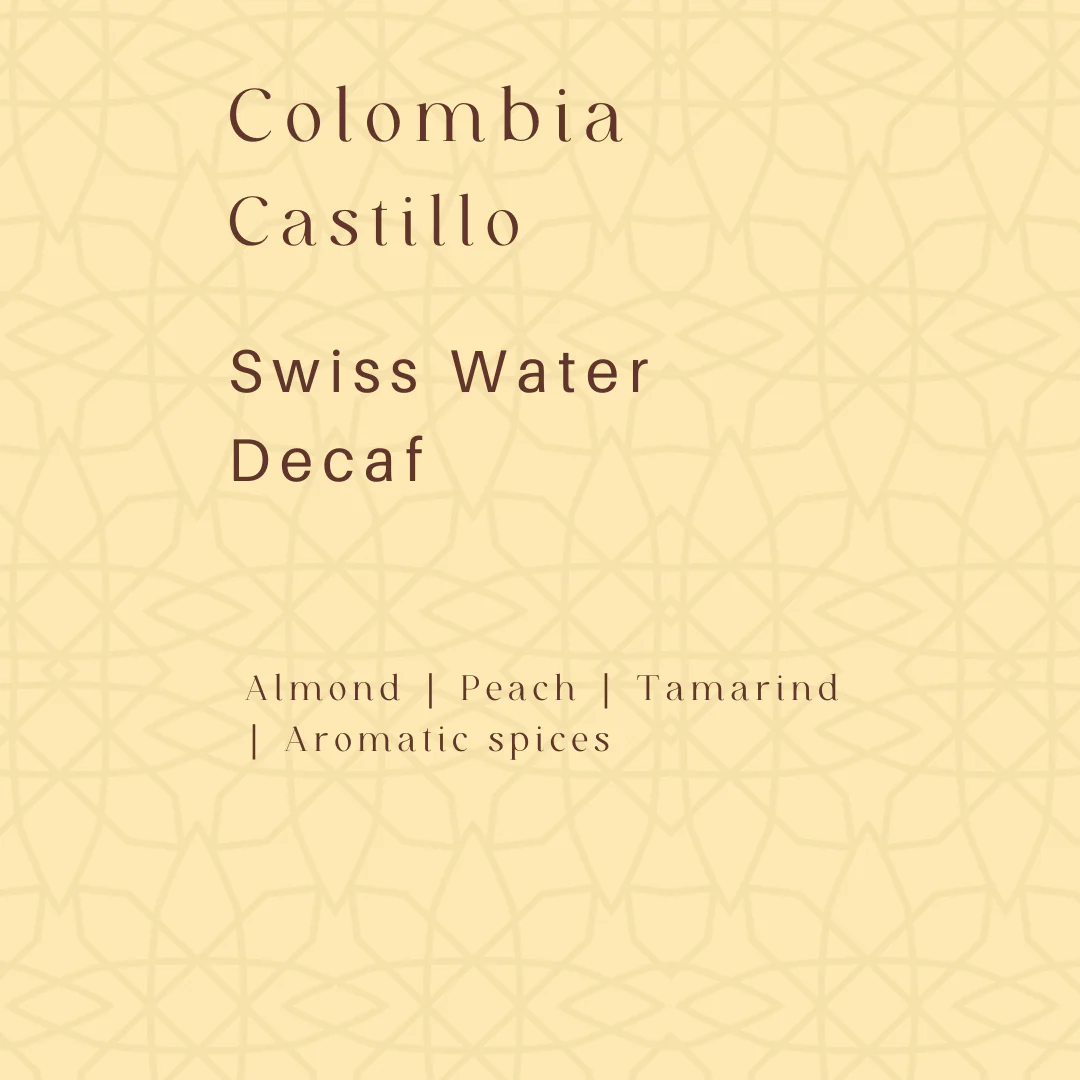 哥倫比亞-瑞士水洗無咖啡因( Colombia - Decaf Swiss Water )